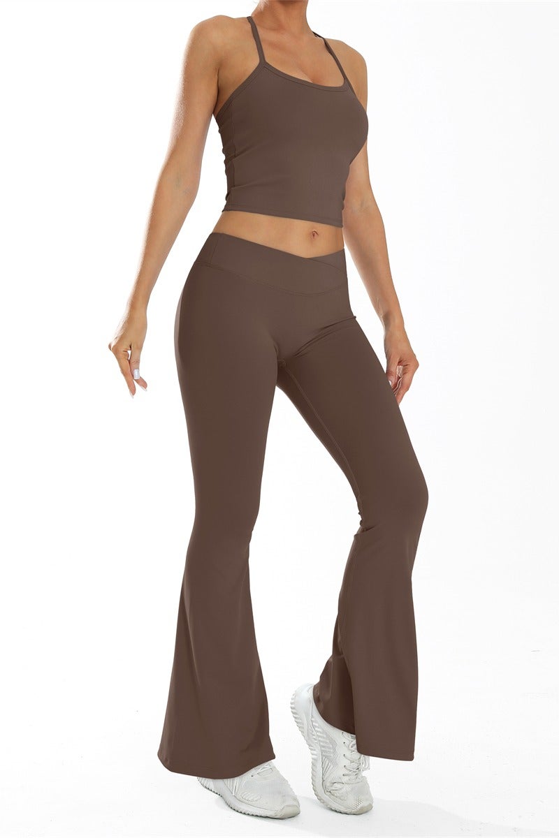 general 2 Piece Yoga Set Women Gym Tracksuits Sportswear Sport Suit Outfits Workout Clothes - Image 2