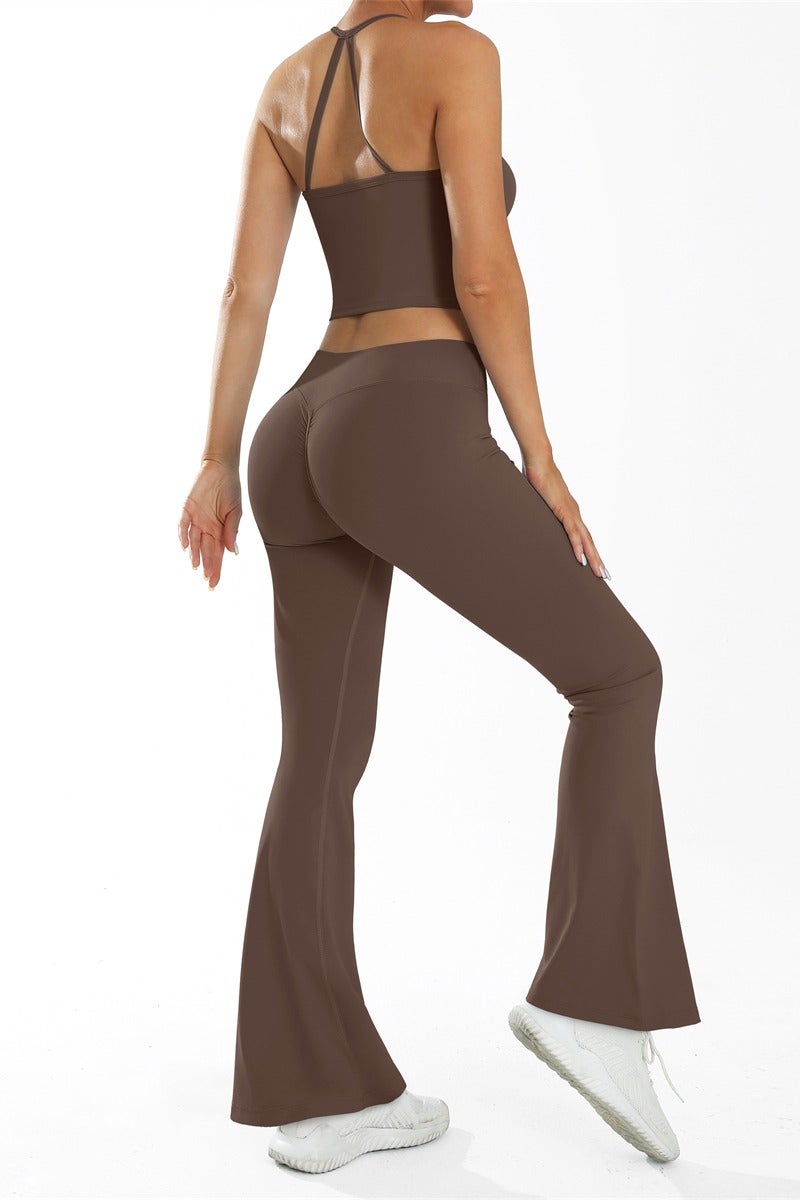 general 2 Piece Yoga Set Women Gym Tracksuits Sportswear Sport Suit Outfits Workout Clothes - Image 3