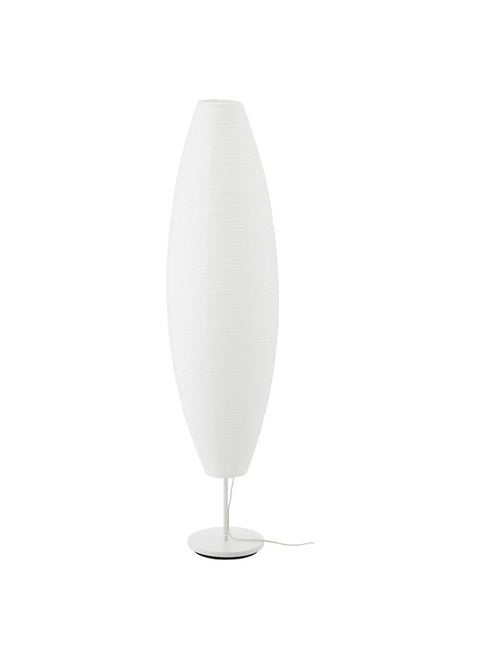 Floor lamp, oval white