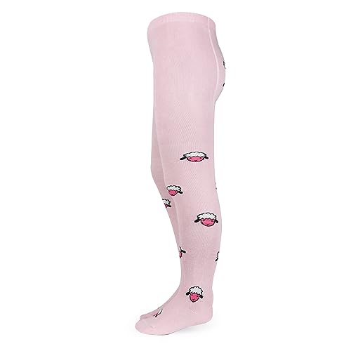 Bonjour Cute & Cozy Fancy Baby Tights|| Unisex Baby Tight||Pajami for babies|| Stockings for Kids || Cotton Printed Pajami|| Tights for Baby Girls & Baby Boys - BABY PINK - Image 2