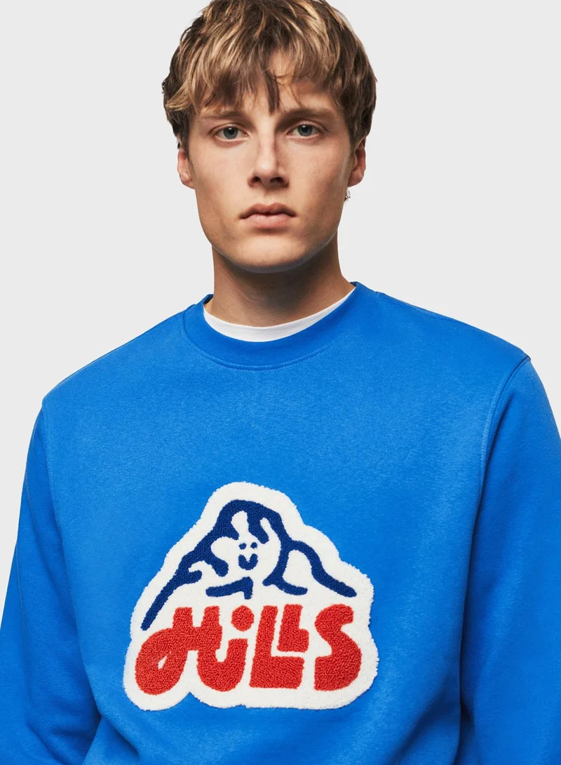 Mango Man Hills Patch Sweatshirt