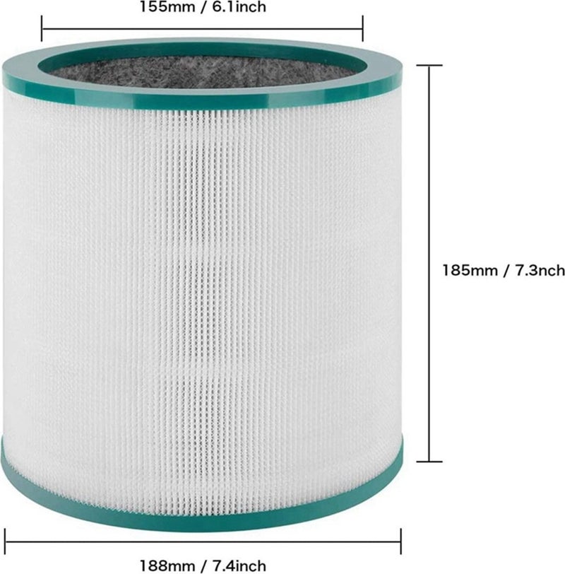 Dyson Pure Cool Link TP01/TP02/TP03 Compatible Air Purifier Cylindrical Hepa Filter