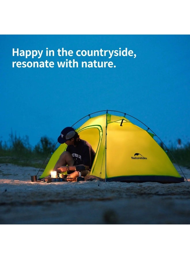 Naturehike P Series Single Layer Camping Tent | 2-3 Person Lightweight Dome Tent | Waterproof, Portable & Easy Setup - Image 4
