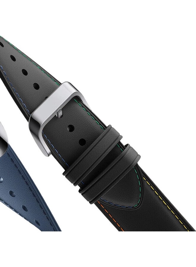 Tinker Leather Watch Strap Compatible With Xiaomi Watch S4 Sport, Xiaomi Watch S3/S2/S1 Pro, Genuine Leather - Image 3