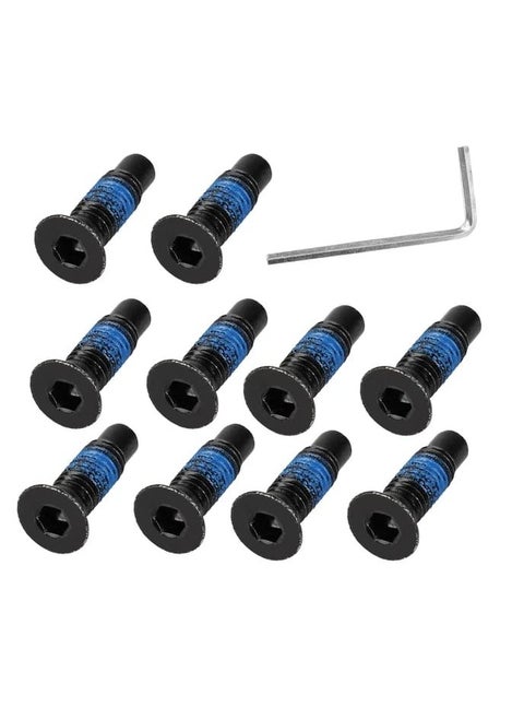 Scooter Forehead Head Screw Accessories Fixed Screw Kit 10 PCS Compatible for xiaomi M365 1s promise 3 Ninebot Max G30/ES Series F Series