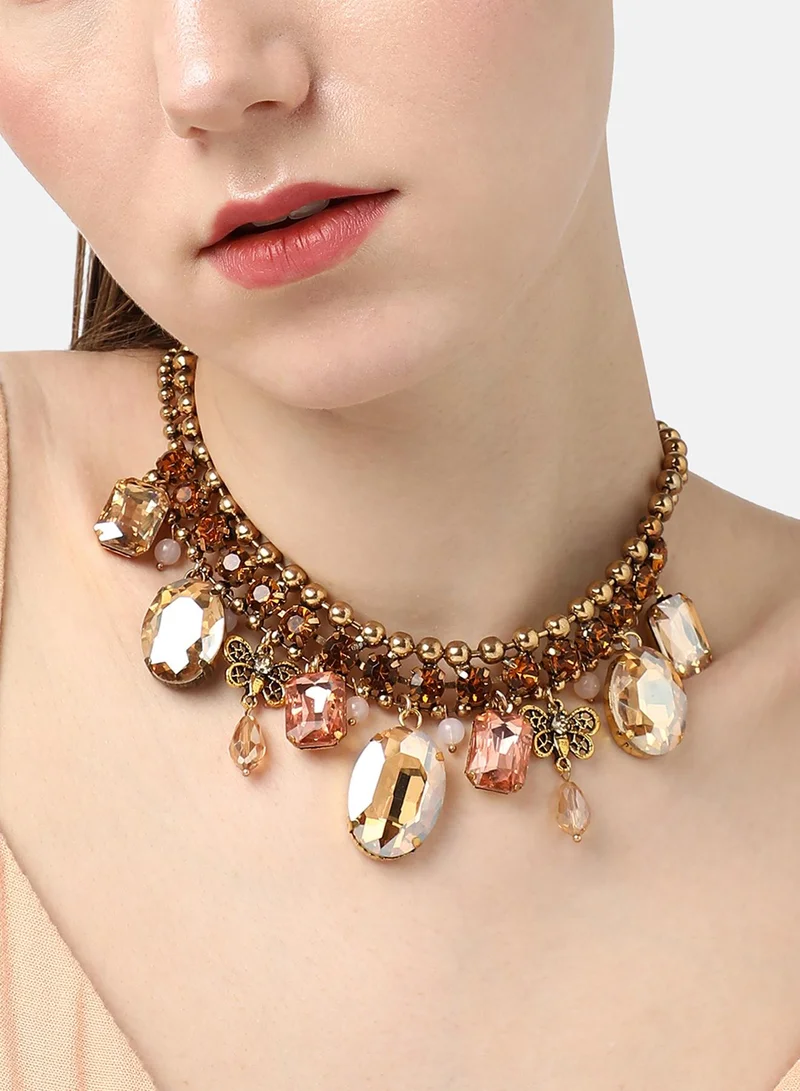 SOHI Party Artificial Necklace Jewellery
