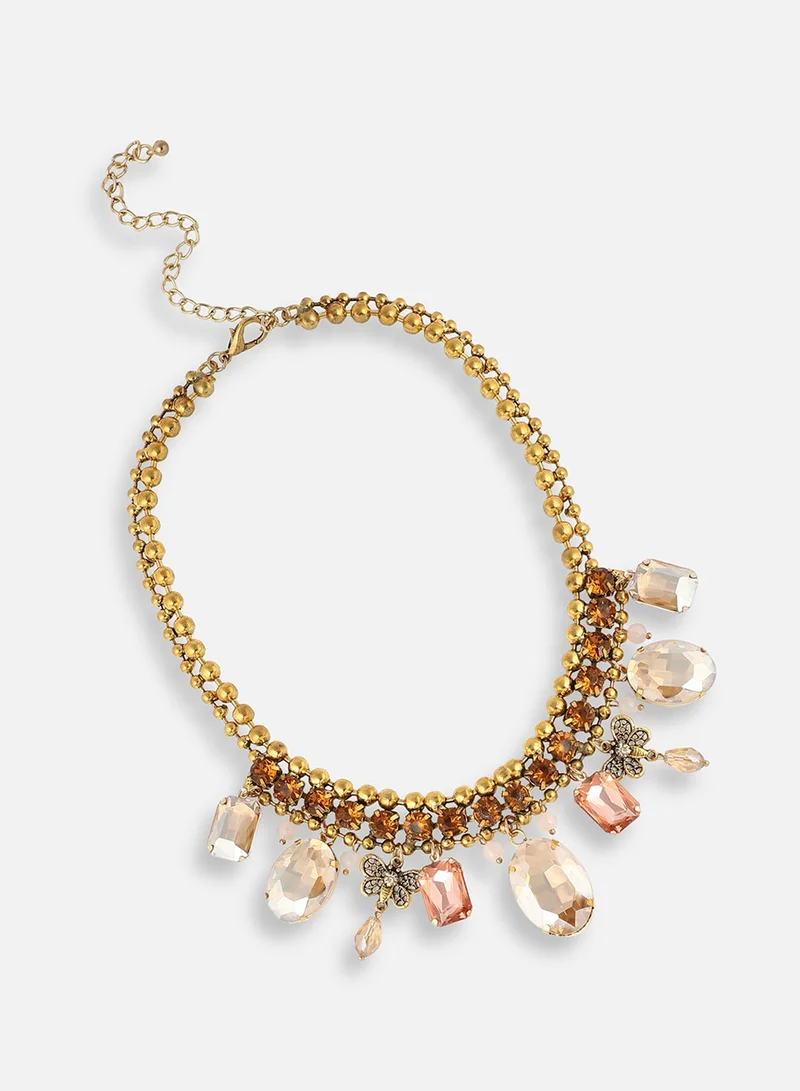 SOHI Party Artificial Necklace Jewellery