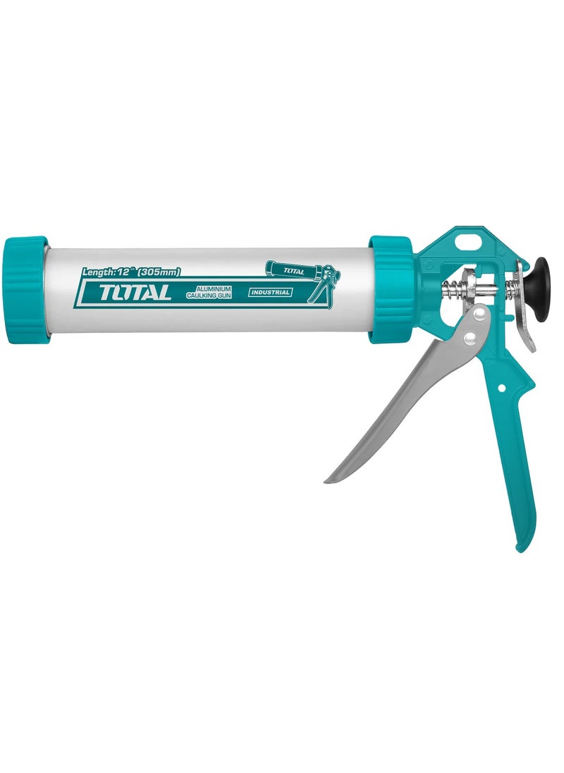 TOTAL Aluminum Caulking Gun 305mm/12 54mm Diameter TOTAL THT20112  - Image 2