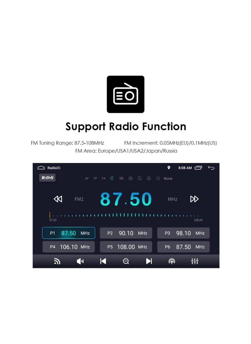 SHEZA STAR - Android Car Stereo for Hyundai Elantra 2006 2007 2008 2009 2010 2011 2GB RAM 32GB ROM 9 Inch Support Apple Carplay, MirrorLink WiFi BT, IPS Touch Screen with Backup Camera Included - Image 1