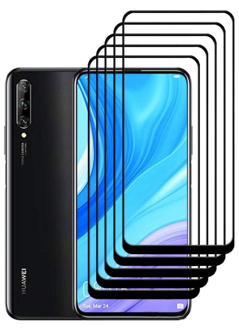 ACLIX 5 Pieces Antistatic ESD Dustproof Premium Quality High Definition Tempered Glass Screen Protector Designed For Huawei Y9s - Image 1