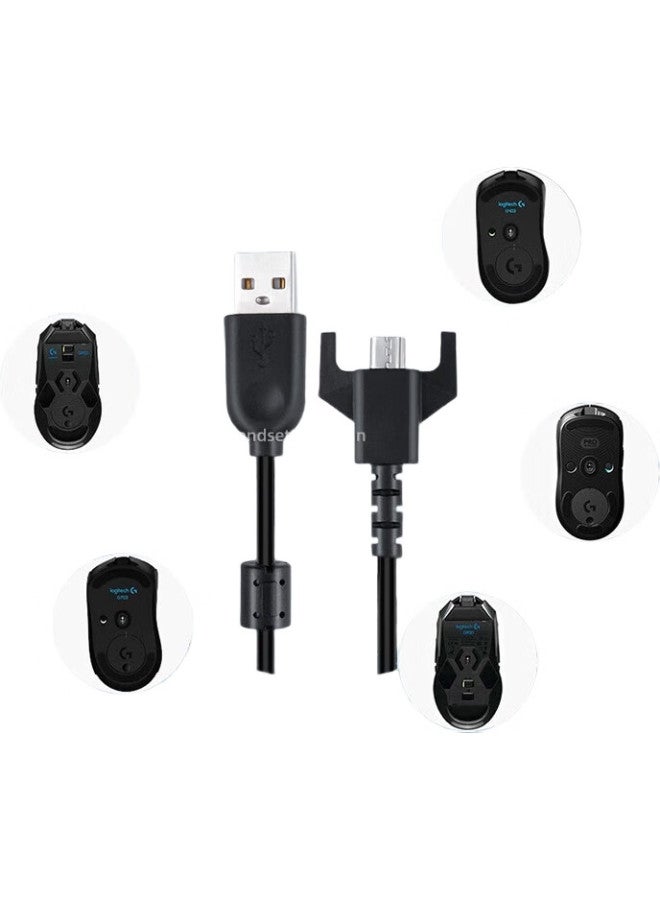 Trendsetter Compatible With Logitech Mouse Charging Cable For G903/G703/Gpw/G900 Mice, Usb Charging Cable For Gpw Second Generation - Image 1