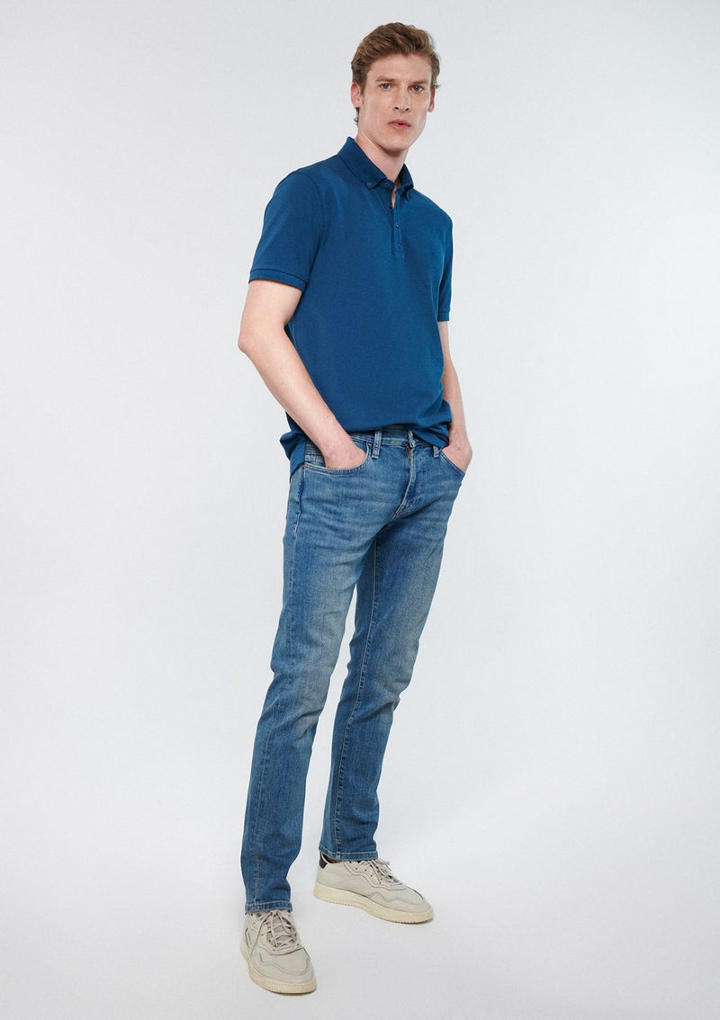 MAVI Blue Men's Marcus Light Blue Premium Jean Trousers 0035183704  - Image 2