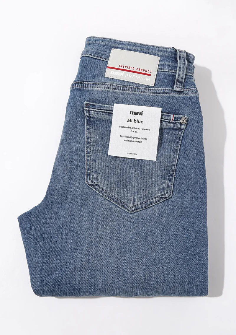 مافي Blue Men's Marcus Light Blue Premium Jean Trousers 0035183704