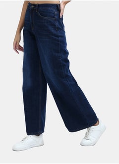 Dark Jeans Blue Casual Wide Leg Jeans With Five Pockets - pzsku/Z3D3EC2D5E8148FFB1AB2Z/45/_/1738746944/1d4682ee-663b-4095-a31b-7712e3edd6b4