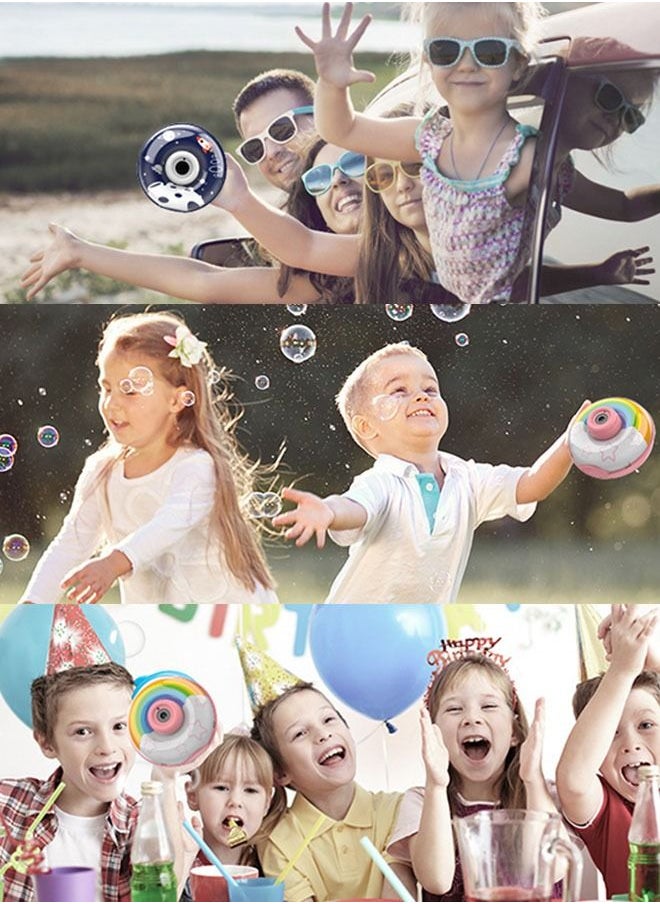 GROIC Bubble Machine for Kids,Portable Rainbow Bubble Camera Bubble Toy for Kids,Musical and Lighting Bubble Blower-Rainbow  - Image 3