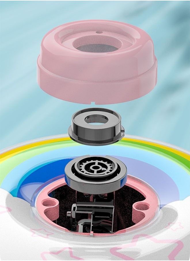 GROIC Bubble Machine for Kids,Portable Rainbow Bubble Camera Bubble Toy for Kids,Musical and Lighting Bubble Blower-Rainbow  - Image 5