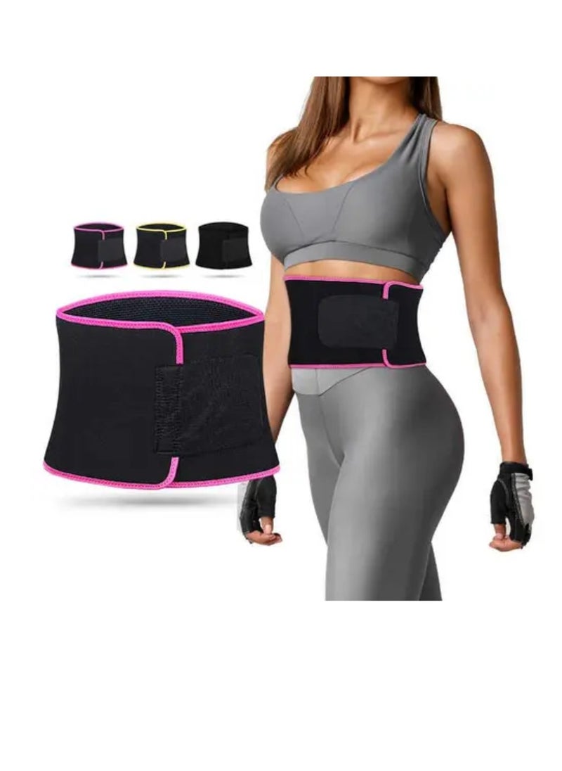 Generic Sweat Waist Trimmer For Women And Men - Sweat Band Waist Trainer For High-Intensity Training & Workouts  - Image 1