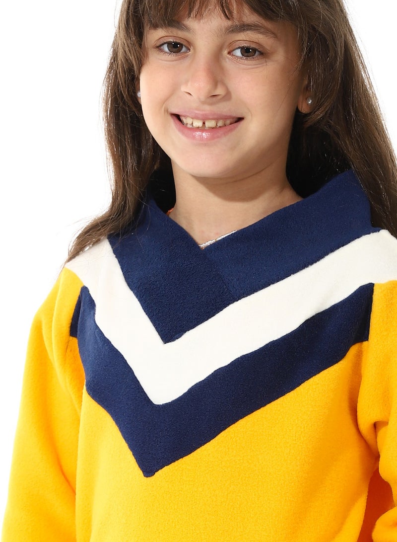 Caesar Velvet Cotton Girls Sweatshirt - Image 2