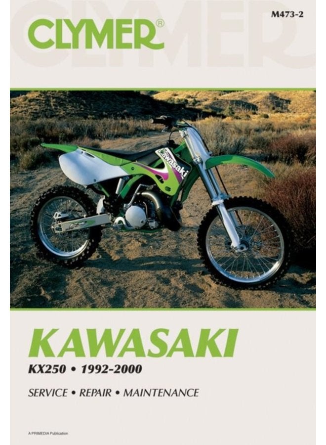 Kawasaki KX250 Motorcycle 1992 2000 Service Repair Manual Service Repair Manual - Paperback