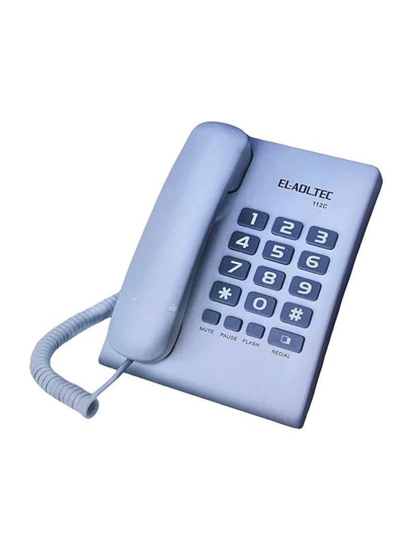 EL-Adl.Tec El-adltec corded telephone, 112 C 