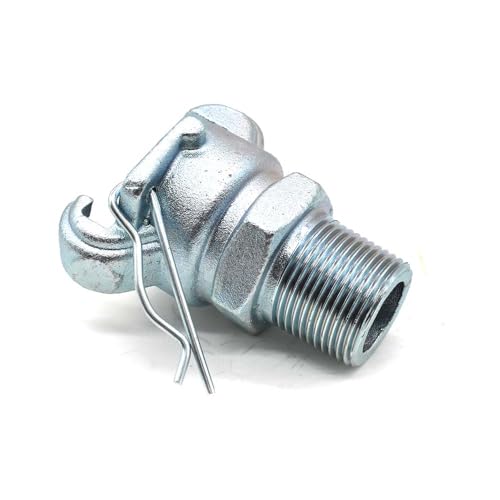 Interstate Pneumatics CU-851 3/4 Inch Male NPT Straight Through Jack Hammer Coupler - Image 2