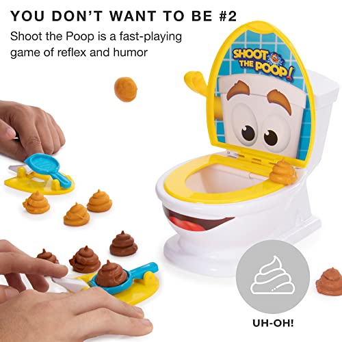 Brybelly Shoot The Poop – The Original Talking Toilet Game for Kids & Families – Funny Fast-Action Poop-Launching Game with Sounds & Silly Humor for Ages 4+ - Image 4