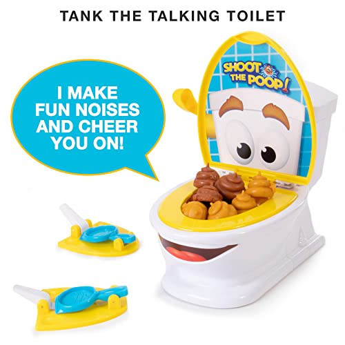 Brybelly Shoot The Poop – The Original Talking Toilet Game for Kids & Families – Funny Fast-Action Poop-Launching Game with Sounds & Silly Humor for Ages 4+ - Image 3
