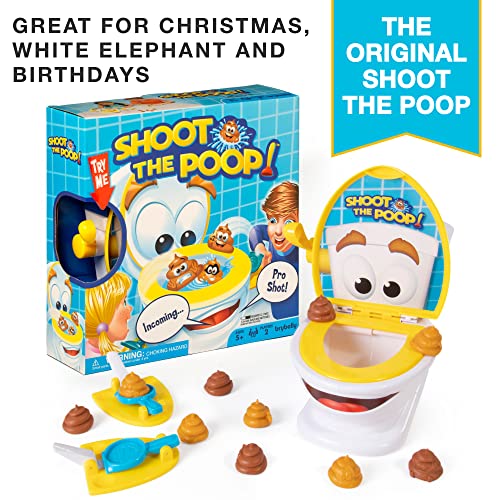 Brybelly Shoot The Poop – The Original Talking Toilet Game for Kids & Families – Funny Fast-Action Poop-Launching Game with Sounds & Silly Humor for Ages 4+ - Image 2