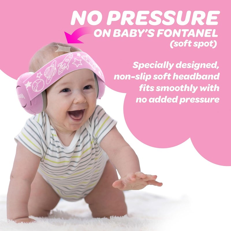 Macks Baby Muffs | Baby Ear Muffs Noise Protection | High NRR | Noise Cancelling Headphones for Babies & Toddlers - Image 4