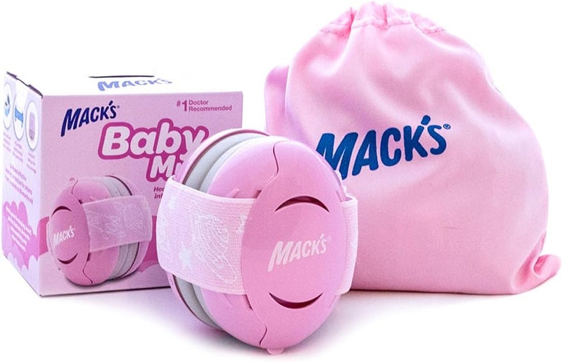 Macks Baby Muffs | Baby Ear Muffs Noise Protection | High NRR | Noise Cancelling Headphones for Babies & Toddlers - Image 1