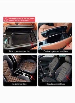 Y&D Car Handbag Holder Between Seats, Universal for Front Seat - Net Pocket Auto Storage Accessories Men Women Interior, Automotive Console Organizer  - Image 3