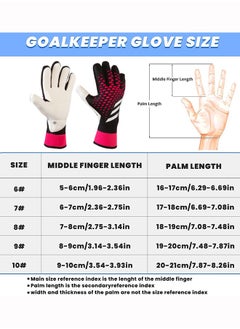 JiuAn Football Training Professional Predator Pro Fingersave Goalkeeper Gloves  - Image 2