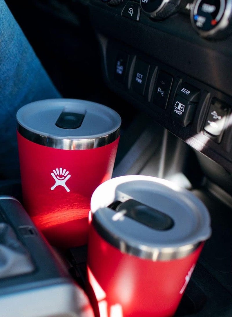 هايدرو فلاسك كوب من الفولاذ المقاوم للصدأ سعة 16 أونصة مع غطاء وعزل فراغ مزدوج الجدار - Image 5