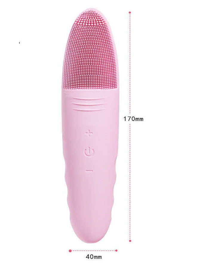 عام سيليكون منظف للوجه جديد الكهربائية مقاوم للماء الوجه مدلك بالموجات فوق الصوتية المسام الأنظف - Image 2