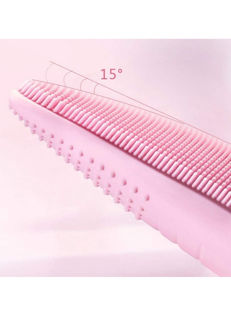 عام سيليكون منظف للوجه جديد الكهربائية مقاوم للماء الوجه مدلك بالموجات فوق الصوتية المسام الأنظف - Image 4