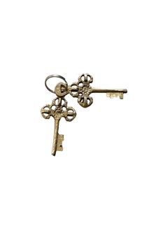 Sara International Eagle ON Heart Shape Lock Handmade Solid Brass Big Padlock with Keys Home Decor  - Image 5