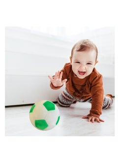 ALLKING Baby soft toys ball, Soft Soccer Ball, Durable Football Fluffy Toy, Soccer ball Gift for Kids Boy Bab (14cm)  - Image 2