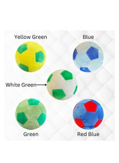 ALLKING Baby soft toys ball, Soft Soccer Ball, Durable Football Fluffy Toy, Soccer ball Gift for Kids Boy Bab (14cm)  - Image 3