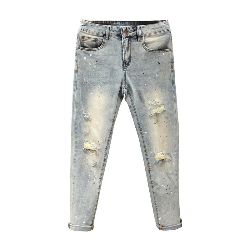 Unisex Classic Denim Jeans Loose Fit Daily Outdoor Wear - Image 5