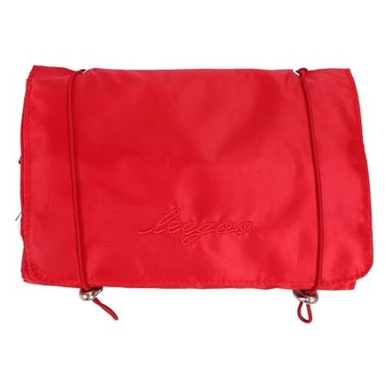 Karomouj KMA685 Makeup Roll Bag Waterproof 4 in 1 Multifunctional Removable Hanging Makeup Bag with Foldable 4 Toiletry Bag for BrushJewelryMakeup KitCosmetic Bag MulticolorPack of 1 - Image 1