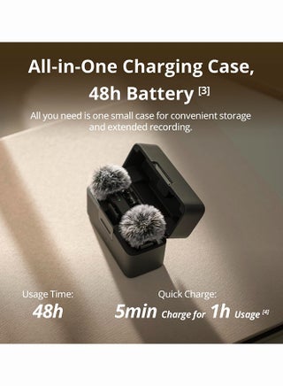 DJI Mic Mini (2 TX + 1 RX + Charging Case) DMMT01 Black - view 4