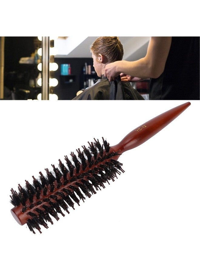 Yinhing Round Barrel Brush Round Brush Round Styling Hair Brush Salon Use Curling Roller Hairbrush With Pointed Tail Handle For Styling (01) - Image 4