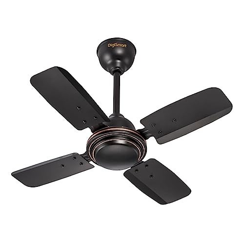 DIGISMART Uphaar 600 MM Ceiling Fan 850 RPM High Speed Air Delivery with 4 Blades, Anti-Dust Coating, 2 Years Warranty - Uphaar Brown - Image 1