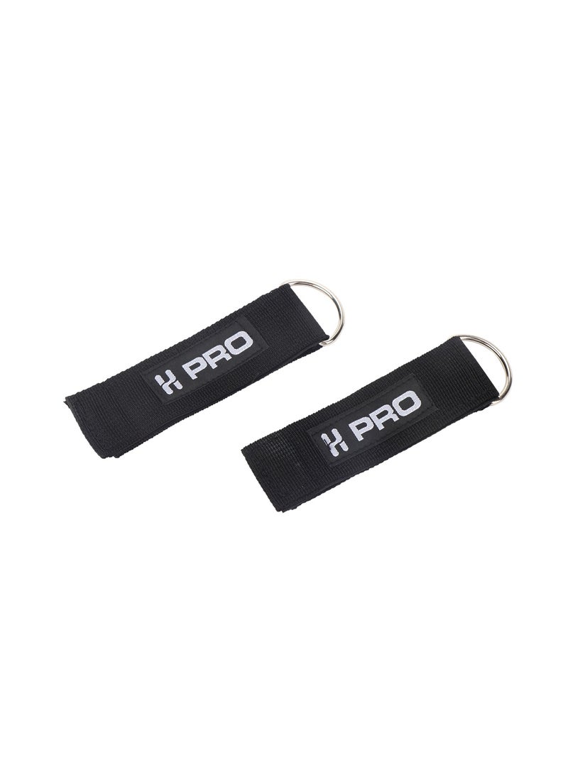 أتش برو مجموعة أربطة مقاومة إتش برو HBR-6 للتمارين المنزلية | 5 أنابيب لاتكس، مقابض، أحزمة للكاحل، مثبت للباب وحقيبة حمل - Image 4