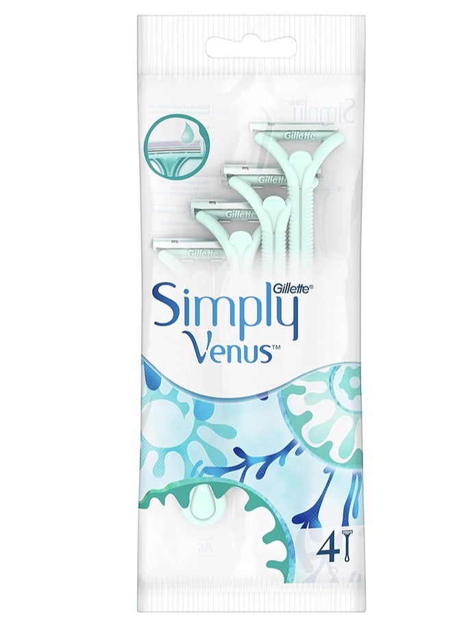 جيليت سيمبلي فينوس شفرات حلاقة للجسم