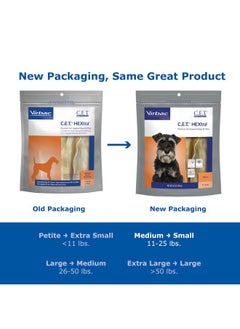 Virbac C.E.T. Hextra Premium Oral Hygiene Chews For Dogs, 1125 Lbs, 8.5 Oz  - Image 2