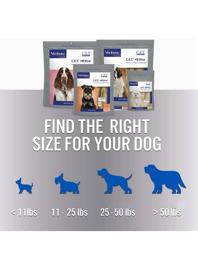 Virbac C.E.T. Hextra Premium Oral Hygiene Chews For Dogs, 1125 Lbs, 8.5 Oz - Image 4
