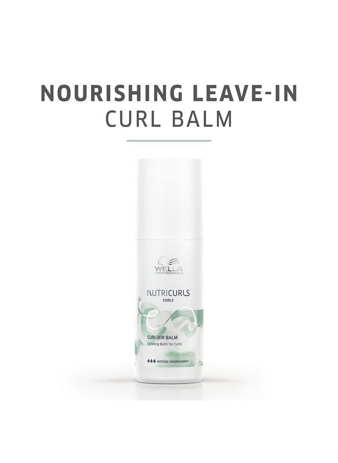 Wella Professionals Wella Professionals Nutricurls Curlixir Leave-In Curl Balm| Soft Hold| Curl Definition| 5.07 Fl Oz  - Image 3