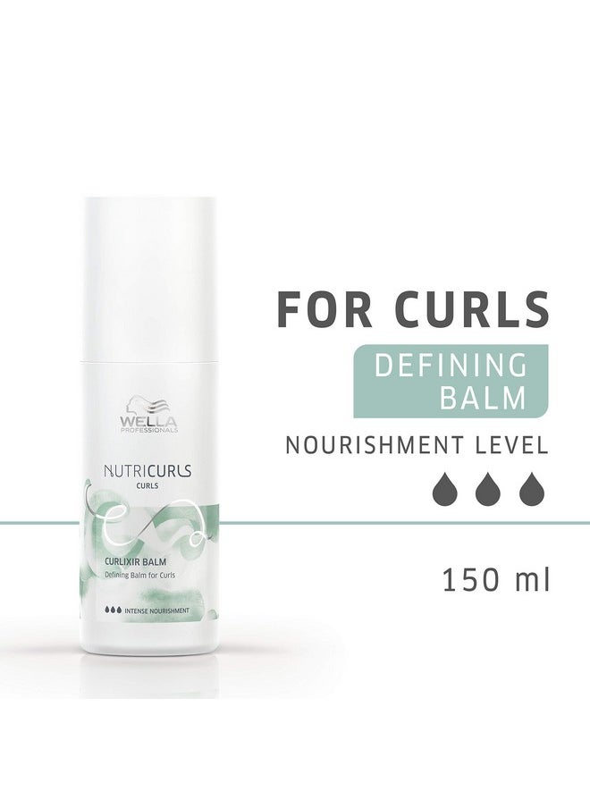 Wella Professionals Wella Professionals Nutricurls Curlixir Leave-In Curl Balm| Soft Hold| Curl Definition| 5.07 Fl Oz  - Image 2