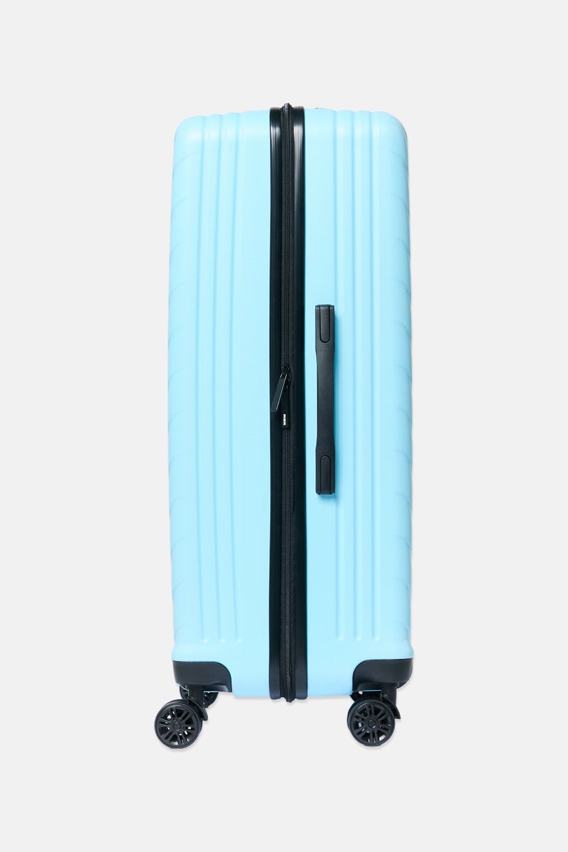 RBX حقائب سفر دوارة صلبة 28 بوصة، زرقاء فاتحة - Image 3